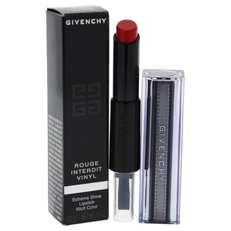 givenchy rouge interdit vinyl shadow pink|givenchy rouge interdit vinyl lipstick.